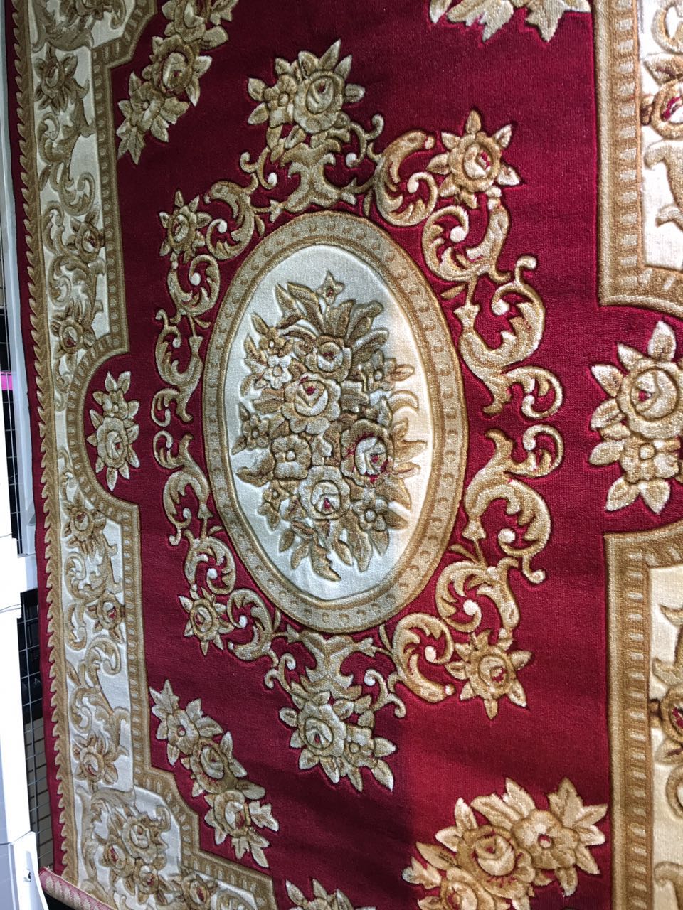 蒙古地毯手工剪花含毛地毯